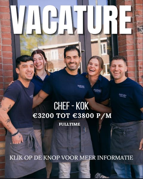 Wervingscampagne Zelfstandig werkend kok bij Harvey