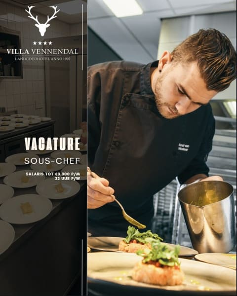 Wervingscampagne Assistent hotelmanager bij Villa Vennendal